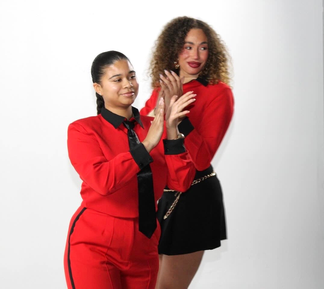RED CROPPED JACKET